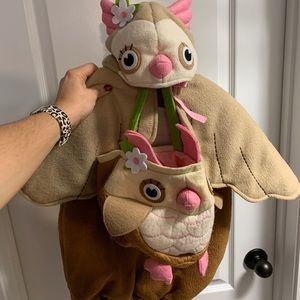 Pottery Barn Kids Owl Costume & Basket